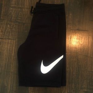 Black Nike Sweat Shorts
